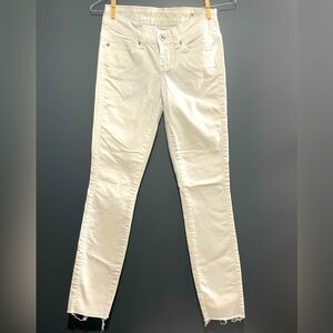Guess white skinny jeans stretch size 24